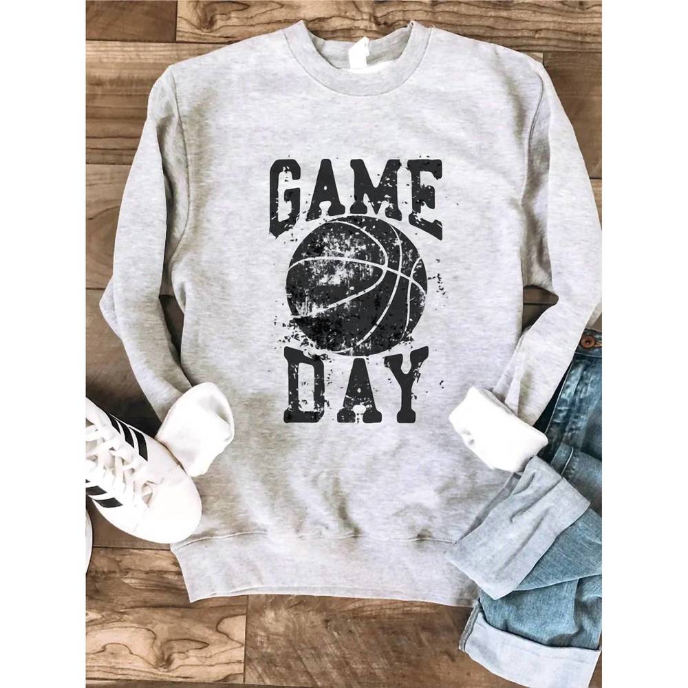 NEW COSTA THREADS unisex game day crew neck sweatshirt in grey